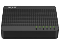 Nexxt Solutions Connectivity- Nexxt Naxos 500 – Fast Ethernet – 5 puertos – Desktop – Switch 10/100Mbps – Diseño compacto